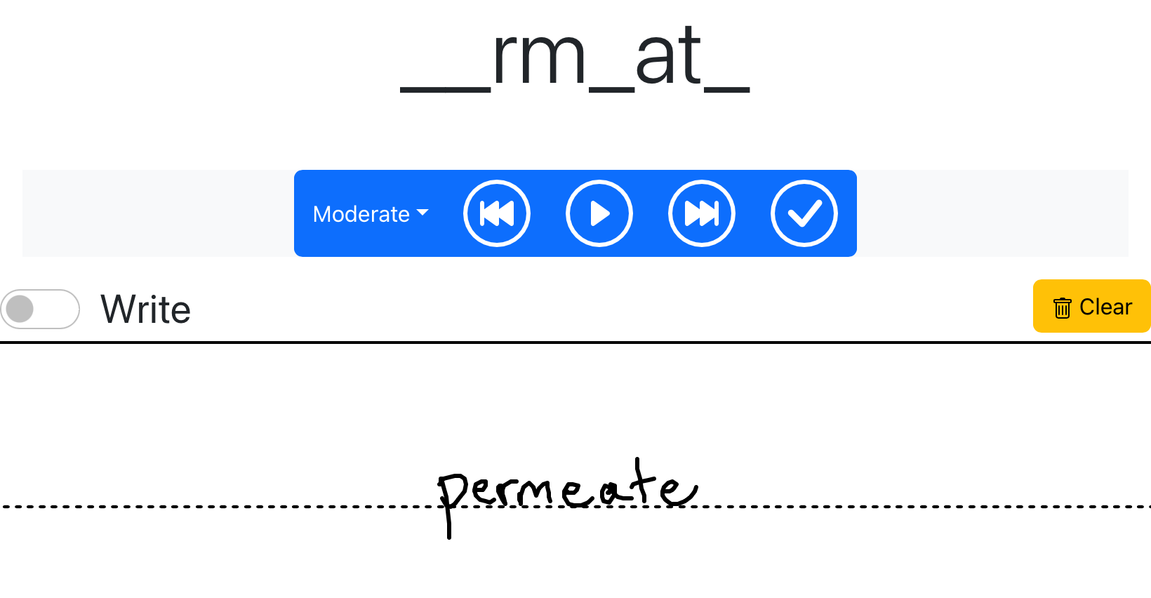 spelling screenshot